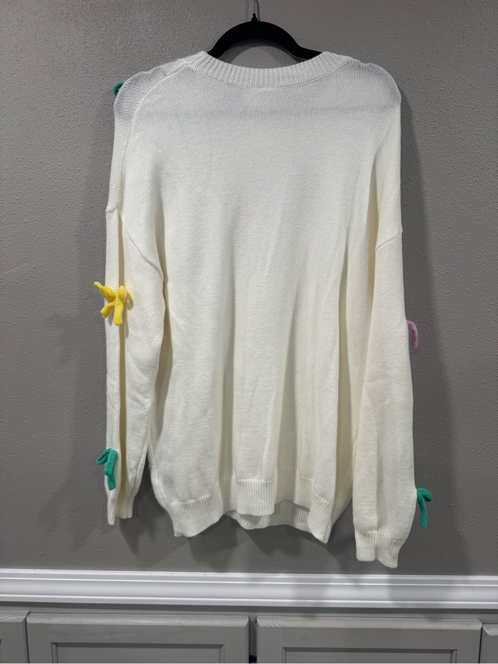 NWT Colorful Bow Knot Sweater - Picture 5 of 7